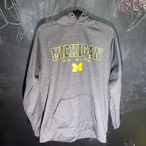 Gray Michigan hoodie
